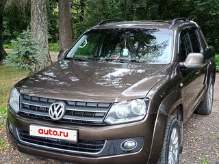2013 Volkswagen Amarok Double Cab full-time I, коричневый, 1740000 рублей, вид 1