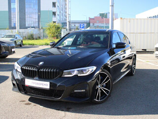 2021 BMW 3 серии 320d xDrive VII (G2x), чёрный, 4150000 рублей, вид 1