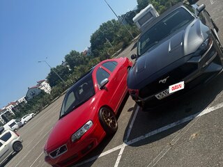 2007 Volvo S60 I Рестайлинг, красный, 1150000 рублей, вид 3