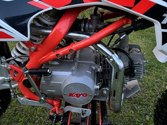 2023 Kayo Basic TT125EM, белый, 70000 рублей - вид 7