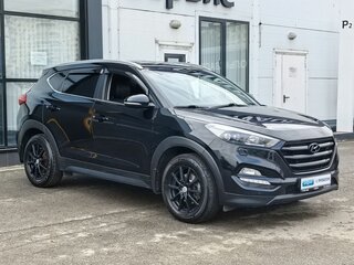 2018 Hyundai Tucson III, чёрный, 1835000 рублей, вид 3