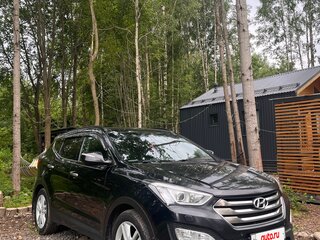 2012 Hyundai Santa Fe III, чёрный, 1650000 рублей, вид 2
