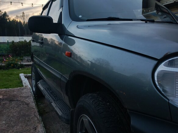 2006 Chevrolet Niva I, серый, 390000 рублей - вид 8