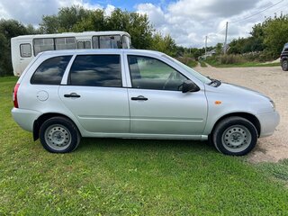 2013 Lada (ВАЗ) Kalina I, серебристый, 380000 рублей, вид 4