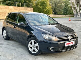 2011 Volkswagen Golf VI, синий, 950000 рублей, вид 4