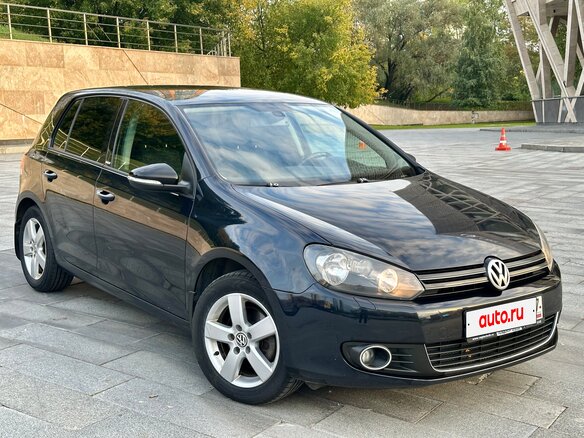 2011 Volkswagen Golf VI, синий, 950000 рублей - вид 3