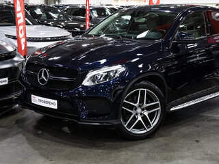 2015 Mercedes-Benz GLE Coupe 400 I (C292), синий, 2999700 рублей, вид 2