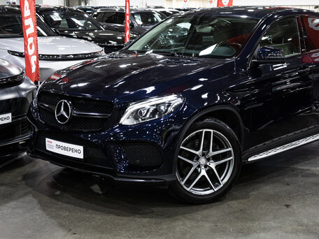 2015 Mercedes-Benz GLE Coupe 400 I (C292), синий, 2999700 рублей, вид 2