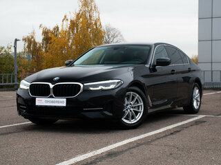 2021 BMW 5 серии 520d VII (G30/G31/G38) Рестайлинг, чёрный, 4347000 рублей, вид 1