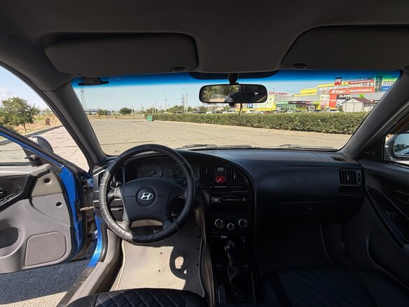 2004 Hyundai Elantra III (XD2) Рестайлинг, синий, 350000 рублей - вид 13