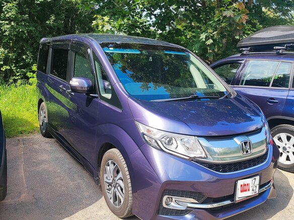 2016 Honda Stepwgn Spada V, фиолетовый, 1950000 рублей - вид 3