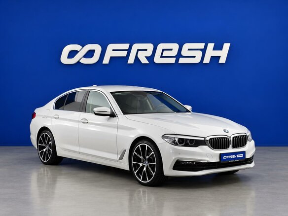 2020 BMW 5 серии 520d VII (G30/G31/G38), белый, 3659050 рублей