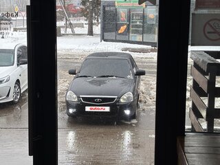 2018 Lada (ВАЗ) Priora I Рестайлинг, чёрный, 710000 рублей, вид 4
