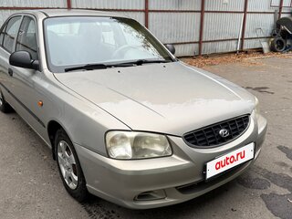 2007 Hyundai Accent ТагАЗ II, бежевый, 235000 рублей, вид 2