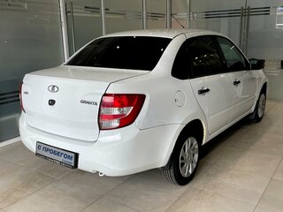 2018 Lada (ВАЗ) Granta I, белый, 459000 рублей, вид 4