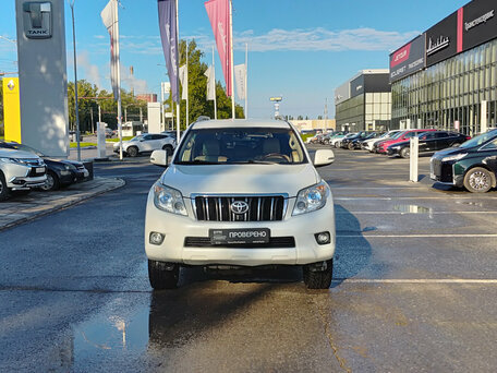 2010 Toyota Land Cruiser Prado 150 Series, белый, 2372000 рублей, вид 2