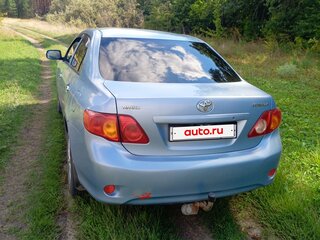 2008 Toyota Corolla AMT X (E140, E150), голубой, 612000 рублей, вид 4