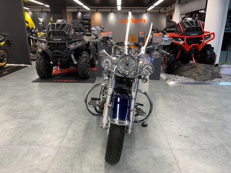 2013 Harley-Davidson Softail Deluxe, синий, 1071000 рублей, вид 4