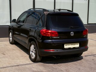 2014 Volkswagen Tiguan I Рестайлинг, чёрный, 1185000 рублей, вид 3