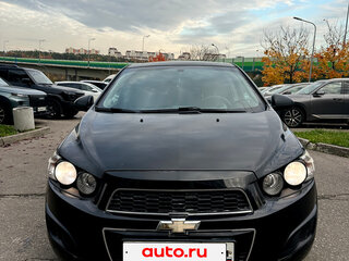 2014 Chevrolet Aveo II, чёрный, 750000 рублей, вид 2