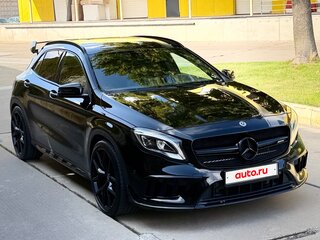 2017 Mercedes-Benz GLA AMG 45 AMG I (X156) Рестайлинг, чёрный, 3550000 рублей, вид 3