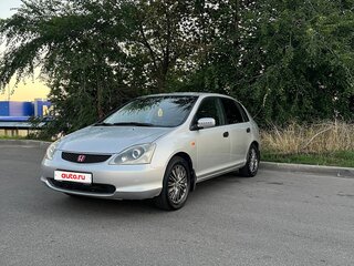 2001 Honda Civic VII, серебристый, 390000 рублей, вид 1