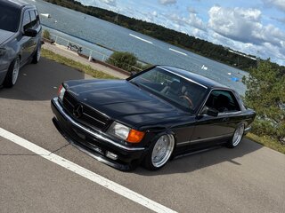 1989 Mercedes-Benz S-Класс 500 II (W126) Рестайлинг, чёрный, 3500000 рублей, вид 3