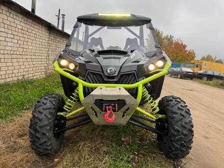 2015 BRP Can-Am Maverick X RS Turbo RR, чёрный, 1170000 рублей, вид 2