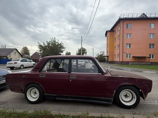 2000 Lada (ВАЗ) 2107, пурпурный, 75000 рублей, вид 2