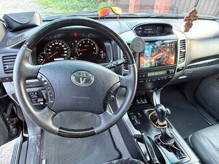 2008 Toyota Land Cruiser Prado 4-speed 120 Series Рестайлинг, чёрный, 2250000 рублей, вид 5