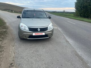 2010 Renault Sandero I, бежевый, 450000 рублей, вид 1