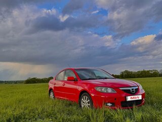 2008 Mazda 3 I (BK) Рестайлинг, красный, 450000 рублей, вид 2