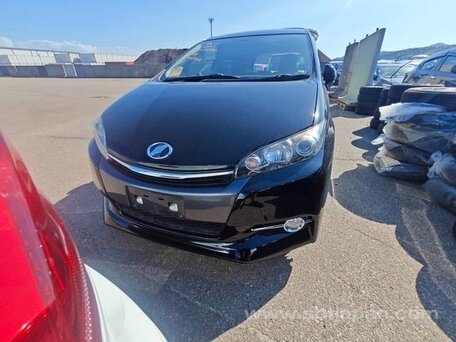 2017 Toyota Wish II Рестайлинг, чёрный, 1330000 рублей, вид 4