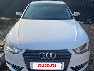 2015 Audi A4 IV (B8) Рестайлинг, белый, 1400000 рублей, вид 2