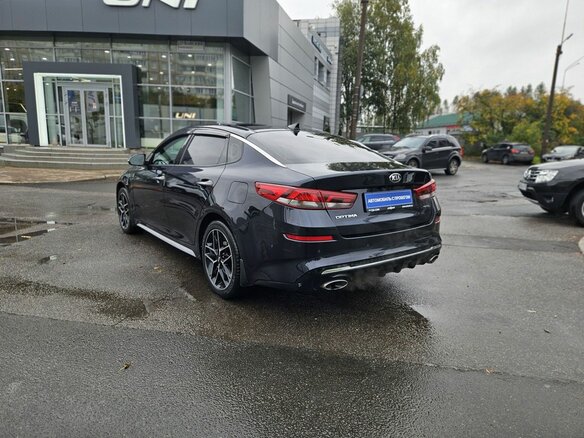 2019 Kia Optima IV Рестайлинг, синий - вид 5