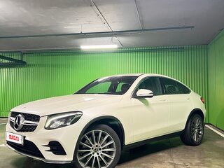 2018 Mercedes-Benz GLC Coupe 250 d I (C253), белый, 3400000 рублей, вид 2