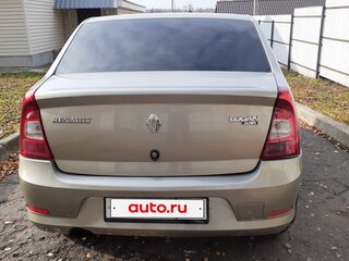 2013 Renault Logan I Рестайлинг, бежевый, 435000 рублей, вид 4