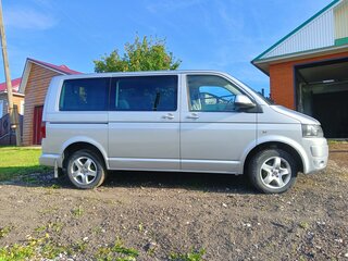 2012 Volkswagen Caravelle T5 Рестайлинг, серебристый, 2300000 рублей, вид 3