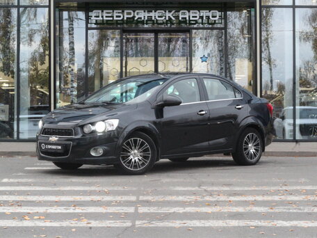 2012 Chevrolet Aveo II, чёрный, 650000 рублей, вид 1