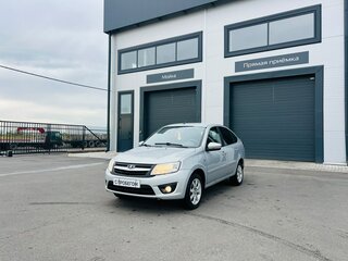 2014 Lada (ВАЗ) Granta I, серебристый, 579000 рублей, вид 2