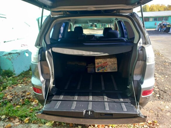 2008 Mitsubishi Outlander II, серый - вид 6