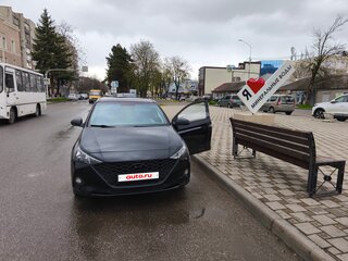 2020 Hyundai Solaris II Рестайлинг, чёрный, 1200000 рублей, вид 1