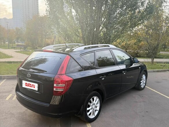 2008 Kia Ceed I, чёрный, 495000 рублей - вид 4