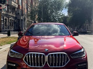 2020 BMW X6 30d III (G06), красный, 8900000 рублей, вид 1