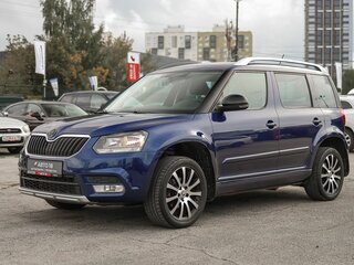 2016 Skoda Yeti I Рестайлинг, синий, 1159000 рублей, вид 2