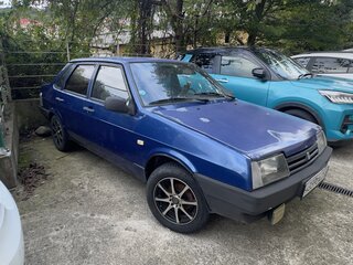 2001 Lada (ВАЗ) 21099, синий, 135000 рублей, вид 2