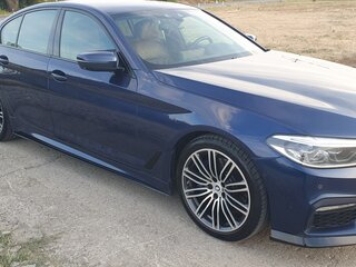 2017 BMW 5 серии 530d xDrive VII (G30/G31/G38), синий, 3450000 рублей, вид 2