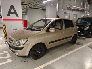 2008 Hyundai Getz I Рестайлинг, бежевый, 550000 рублей, вид 1