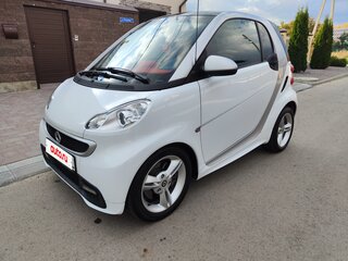 2013 Smart Fortwo II, белый, 850000 рублей, вид 3
