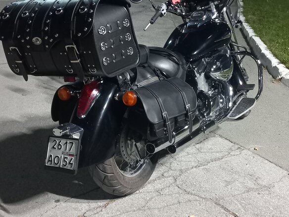 2007 Honda Shadow 750, чёрный, 590000 рублей - вид 9